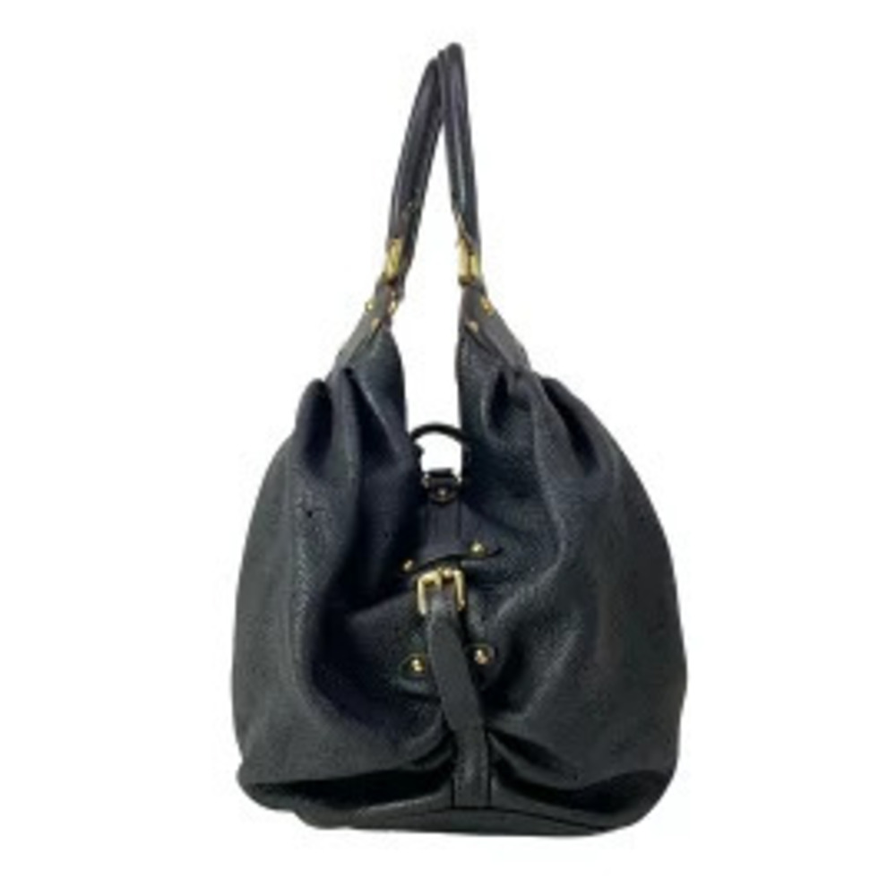 Louis Vuitton L Handbag Noir Black Leather
